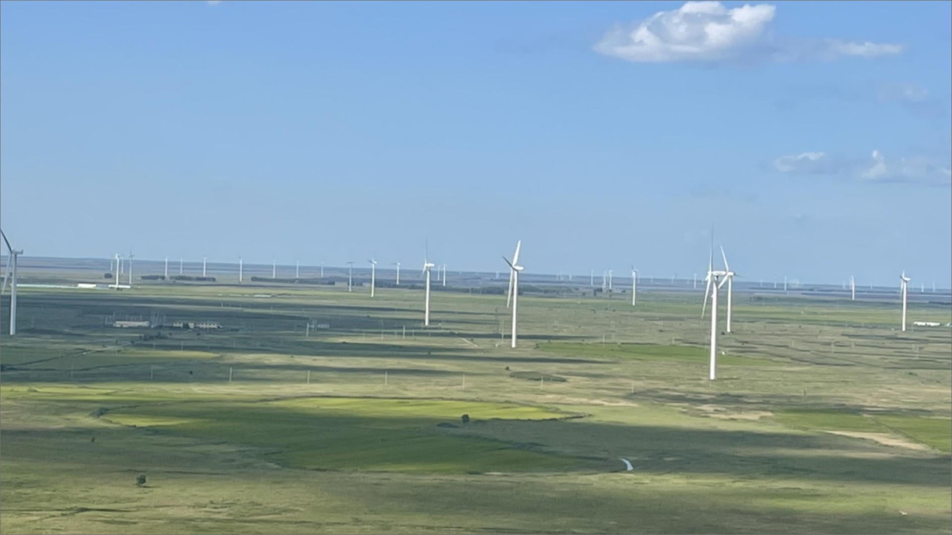 吉林白城宝山风电场